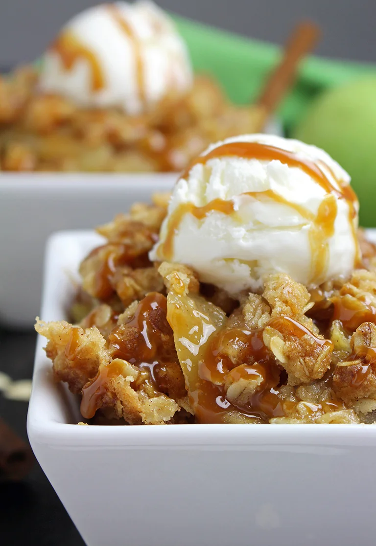 IMG_8637 Caramel Apple Crisp