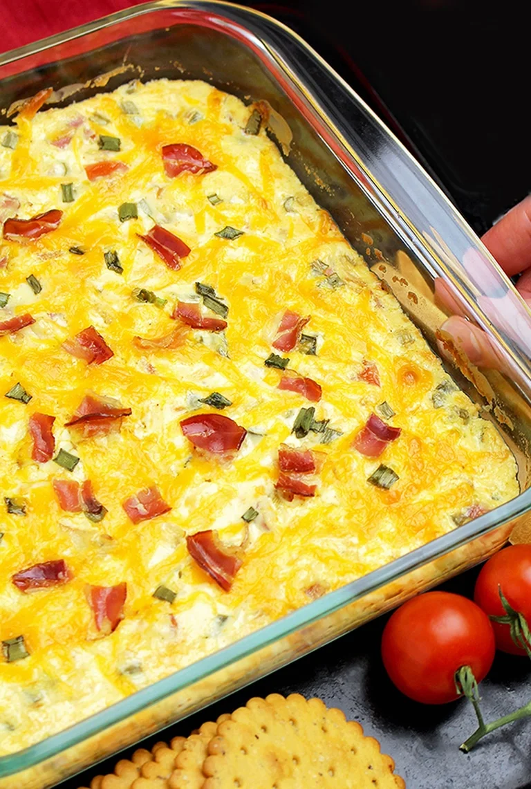 Baked Spicy Blt Dip Recipe Is A Savory Dip Perfect Game Watching Food