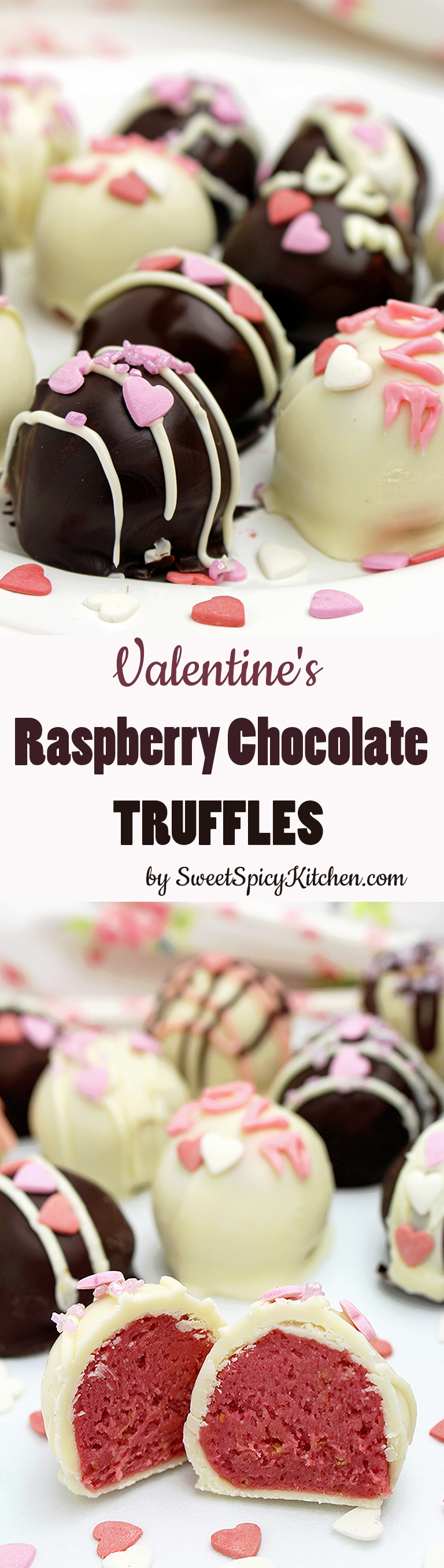 Valentine‘s Raspberry Chocolate Truffles – special recipe for a special occasion – Valentine‘s Day