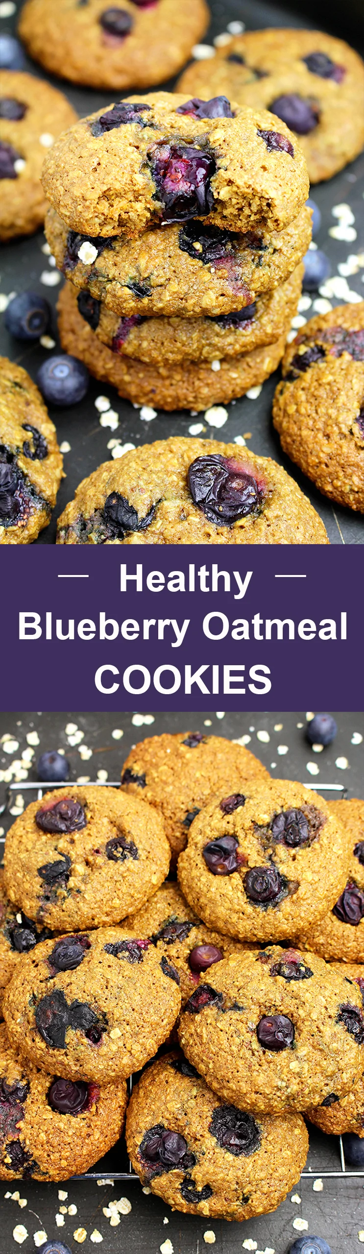 Untitled-11 Healthy Blueberry Oatmeal Cookies