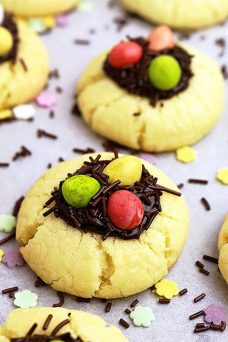 Easter Shortbread Cookies