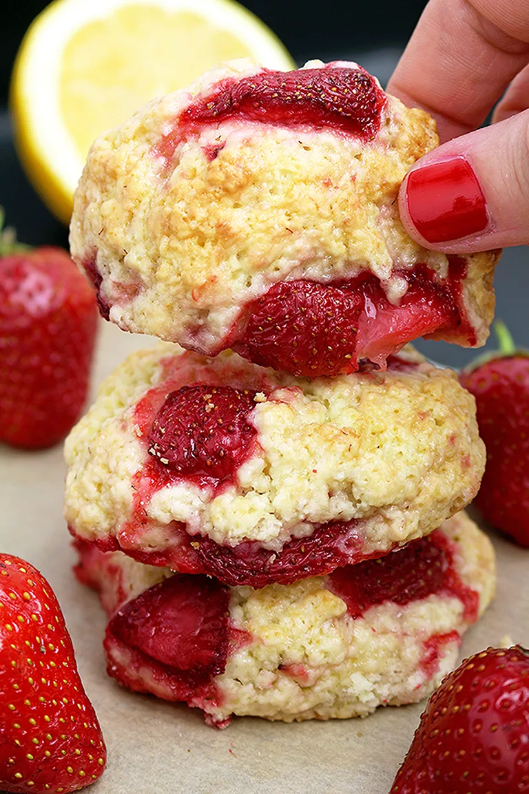 Strawberry Shortcake Cookies