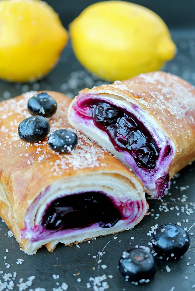 Blueberry Cheesecake Chimichangas