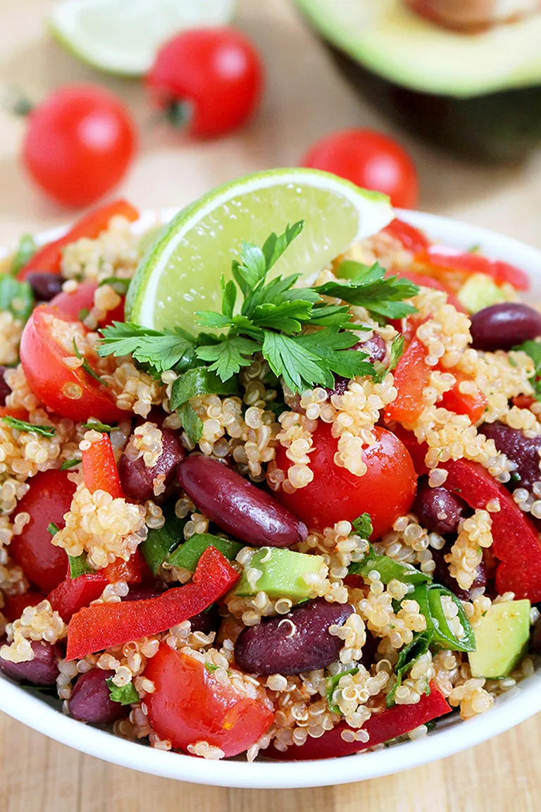 Zesty Lime Quinoa Salad