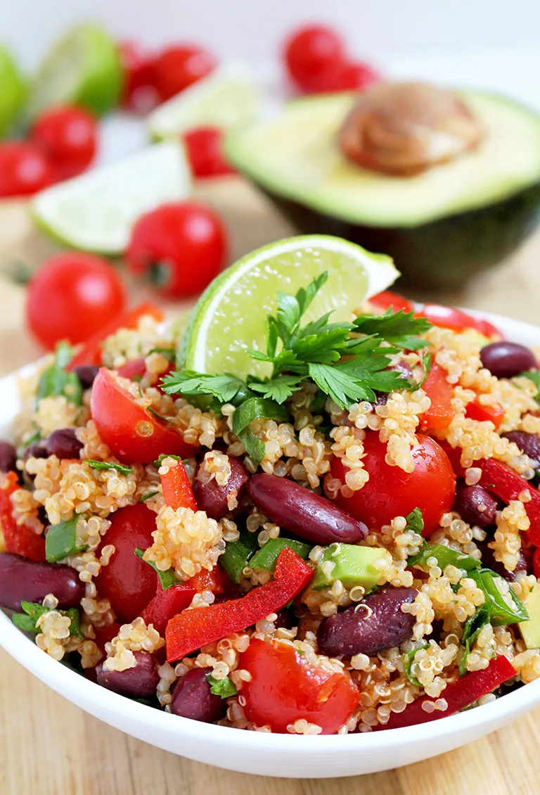 Zesty Lime Quinoa Salad