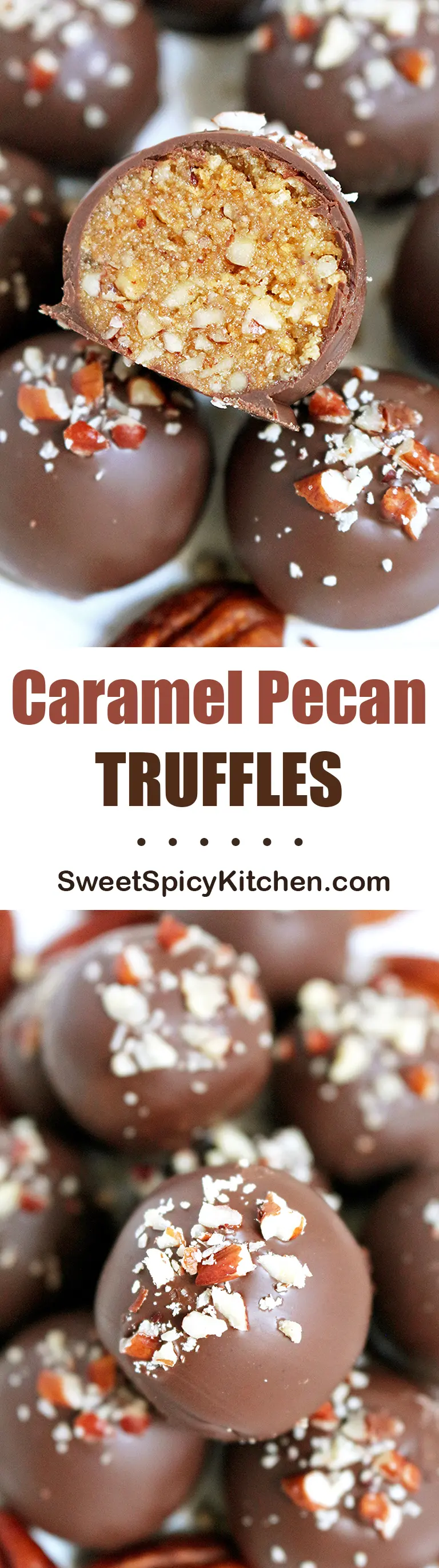 Caramel Pecan Truffles