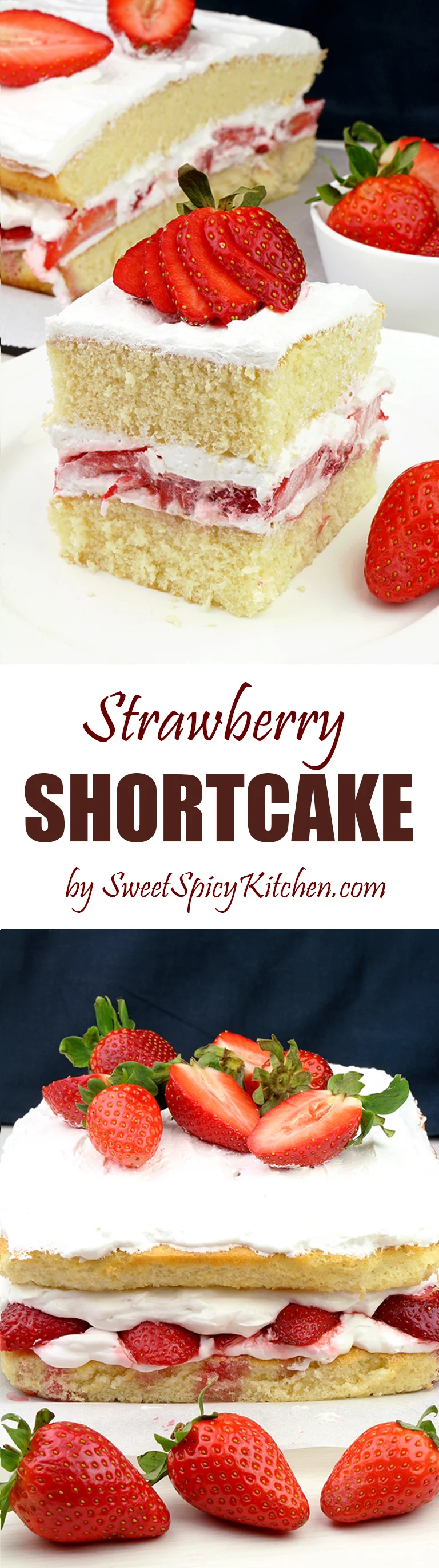 This simple old fashioned dessert is perfect for upcoming strawberry season. Strawberry Shortcake is quick and easy to prepare and you will love its simple, yet perfect taste.