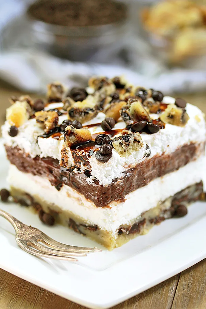 Chocolate Chip Cookie Lasagna