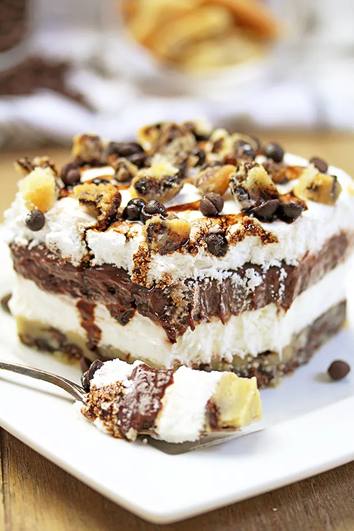 Chocolate Chip Cookie Lasagna