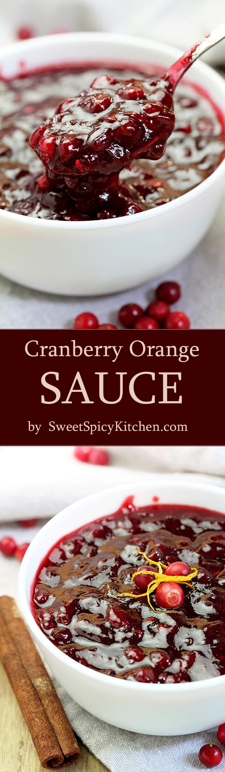 Here is the recipe for my special Cranberry Orange Sauce. This homemade sauce is so quick and easy to make. You‘ll love it with a piece of turkey for Thanksgiving