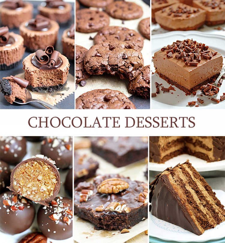 Check out some of our most popular Chocolate Dessert recipes