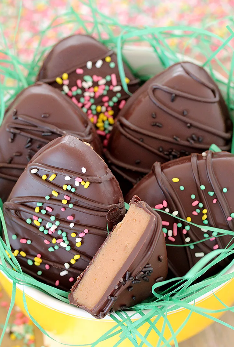 Chocolate Peanut Butter Eggs