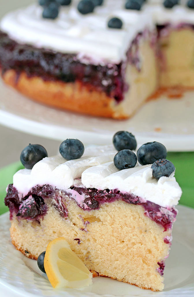 Easy Homemade Blueberry Upside Down Cake is incredibly moist and flavorful dessert, but it could be great breakfast, too