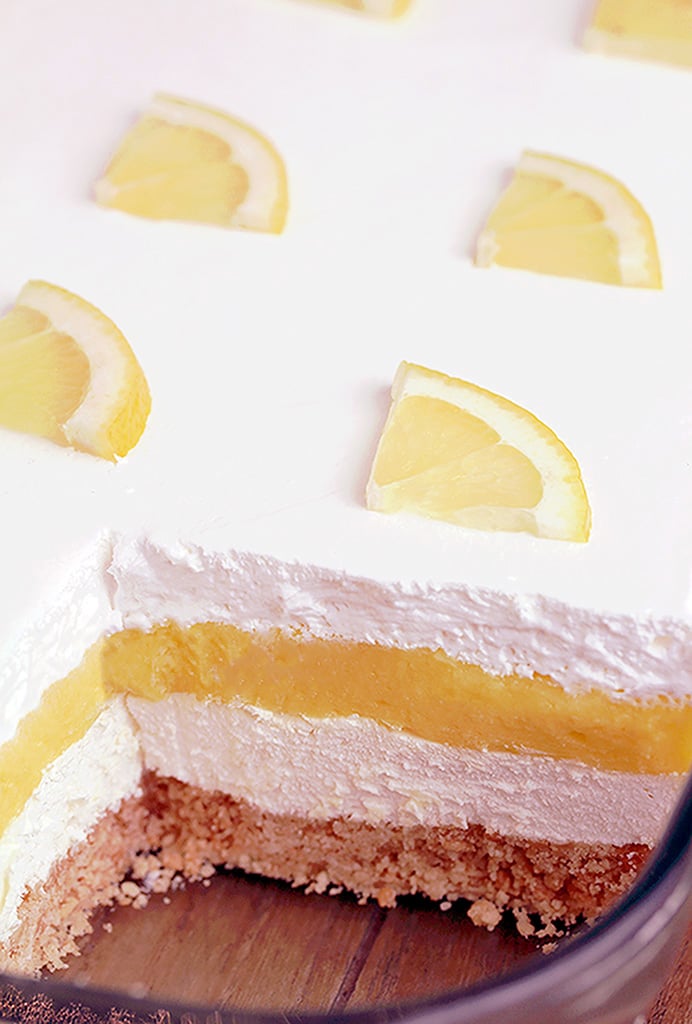 Easy Lemon Cheesecake Lasagna is a quick and simple layered dessert. What makes it so tasty is a Golden Oreo base, cheesecake layer, lemon pudding layer and whipped topping on top. It´s so yummy and looks great, too.
