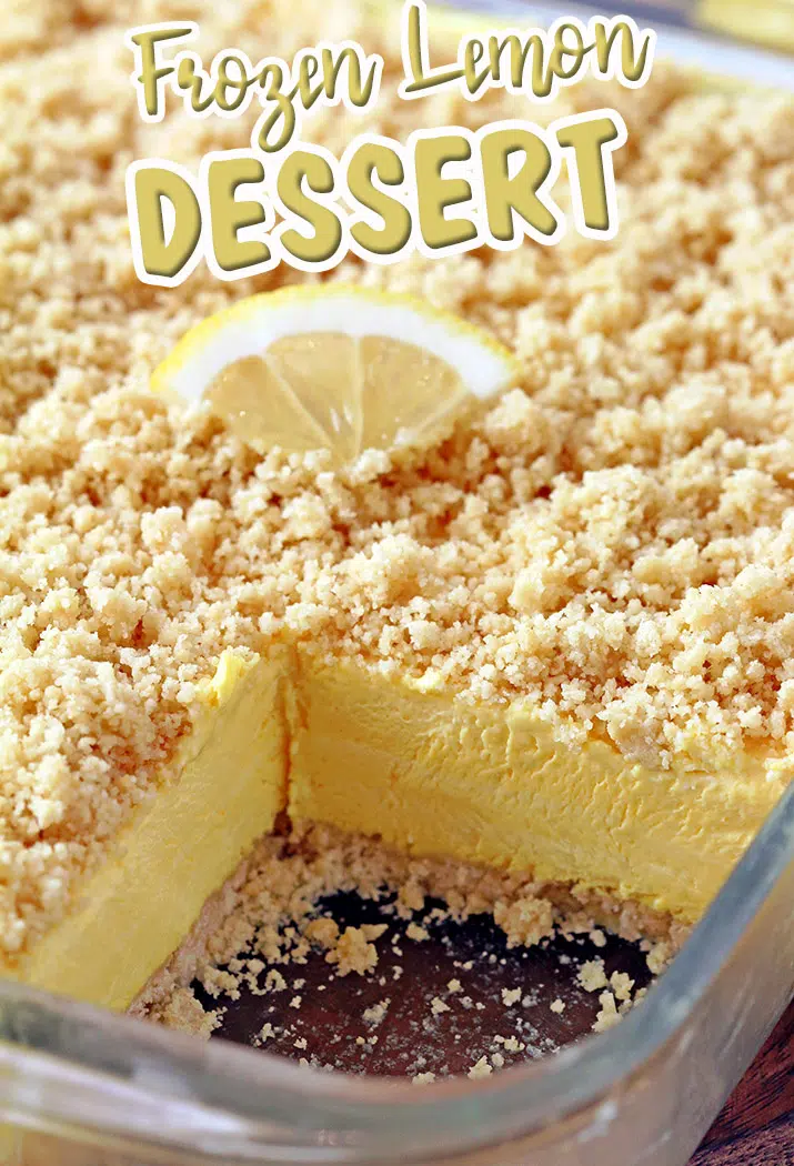 Easy Frozen Lemon Dessert – this refreshing dessert with Golden Oreo cookies crust, frozen creamy lemon filling, topped with Golden Oreo crumbs is so quick and easy to prepare. It’s a very simple dessert with refreshing lemon flavor.