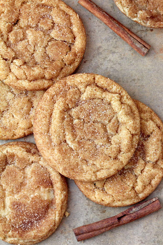 Chewy Brown Butter Snickerdoodle Cookies 2023