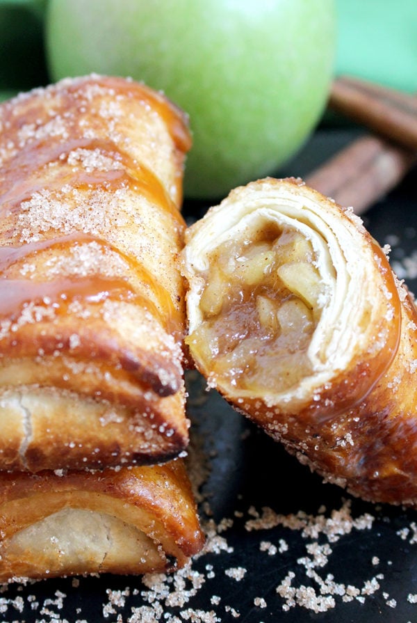 Caramel Apple Chimichangas Caramel Apple Chimichangas