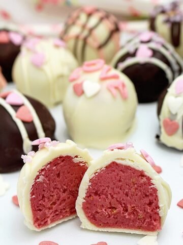 Valentine‘s Raspberry Chocolate Truffles