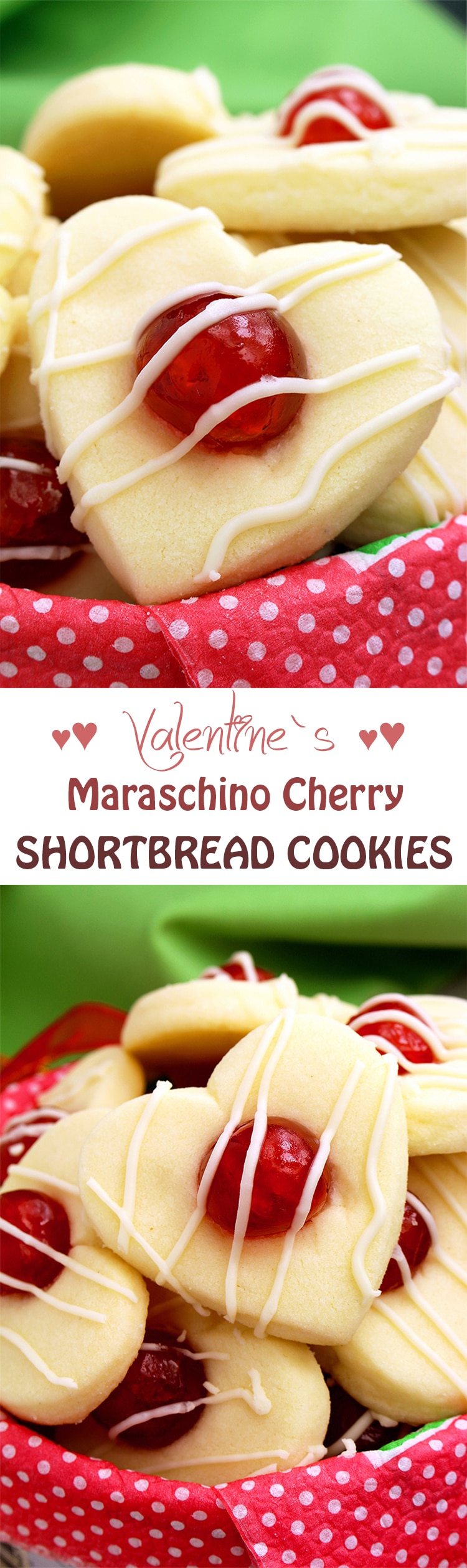 Untitled-150 Valentine‘s Maraschino Cherry Shortbread Cookies