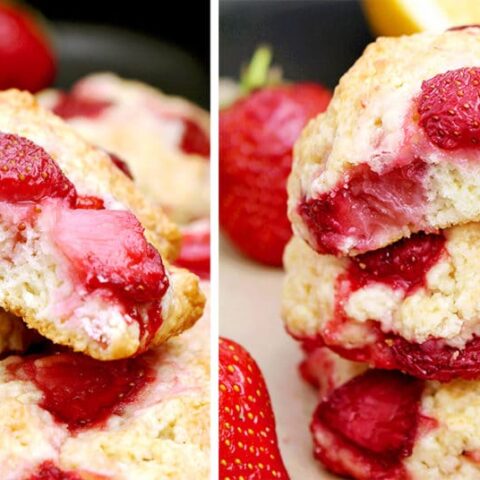 Strawberry Shortcake Cookies delicious strawberry cookies, so quick and easy to make. Great for the beginning of the day, for a snack, with a cup of tea and time with your friends