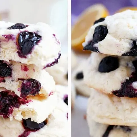 Blueberry Lemon Cheesecake Cookies lemon and blueberry combination make these cookies irresistible. They are simple, quick and easy to make.