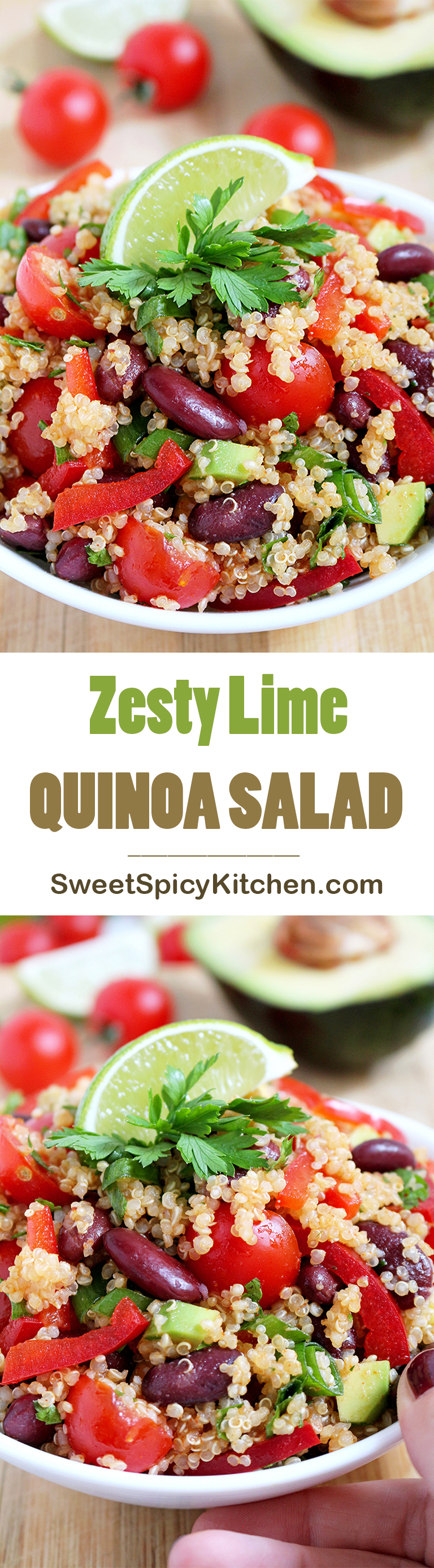 Zesty Lime Quinoa Salad