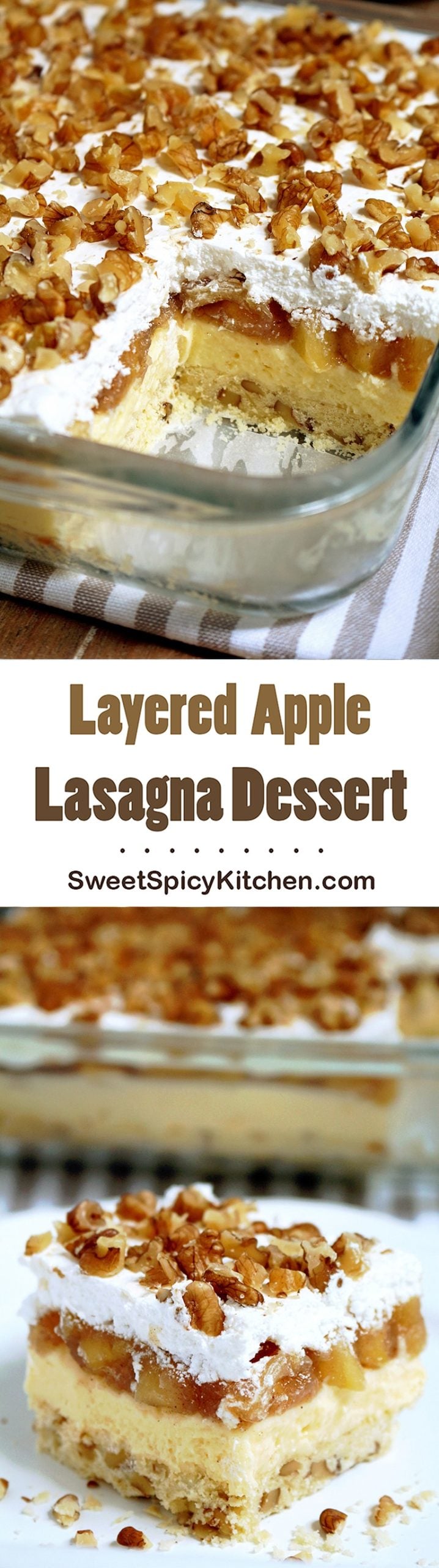 Layered Apple Lasagna Dessert Layered Apple Lasagna Dessert