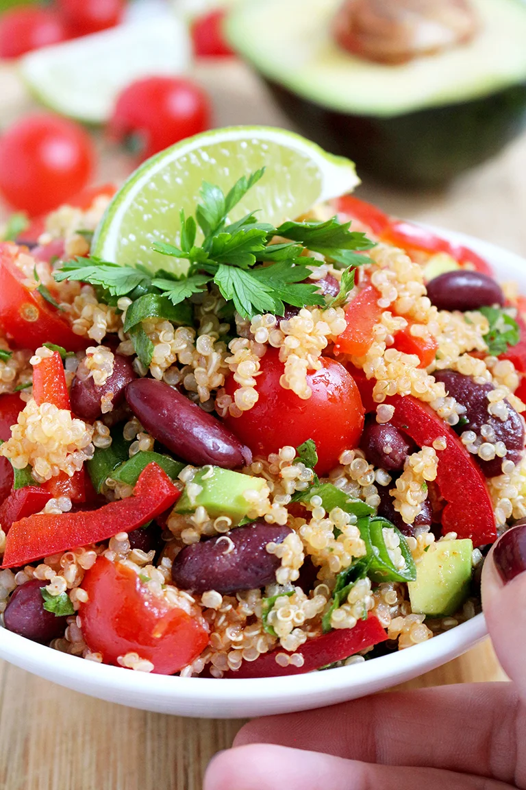Zesty Lime Quinoa Salad