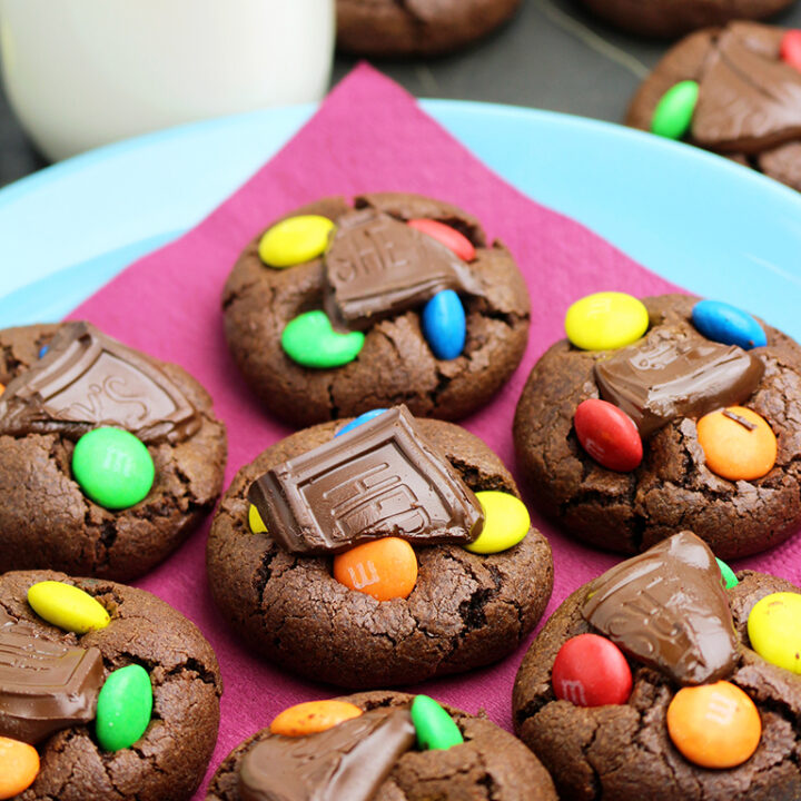 M&M's Hershey's Chocolate Cookies