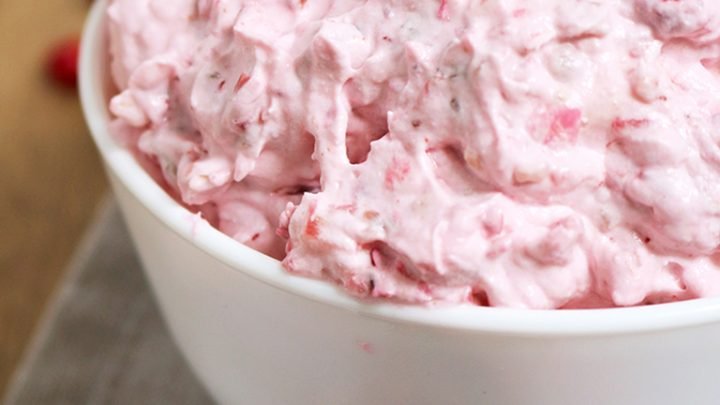 Cranberry Cheesecake Fluff Salad