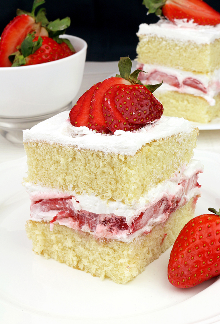 Strawberry Shortcake - Sweet Spicy Kitchen