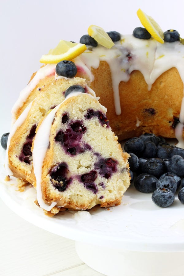 Blueberry Lemon Yogurt Bundt Cake – blueberry and lemon combination, with a lemon icing give this special cake a perfect taste.