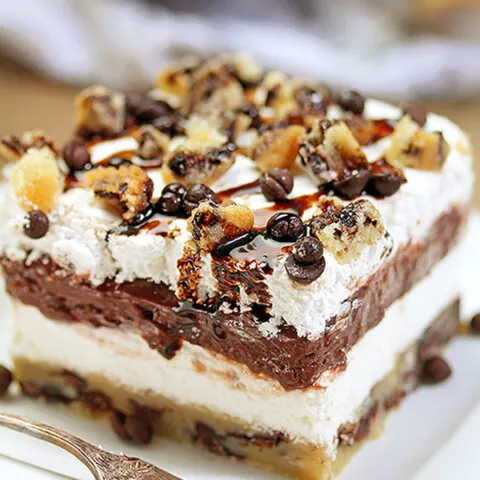 Chocolate Chip Cookie Lasagna