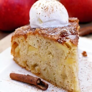 Easy Cinnamon Sugar Apple Cake