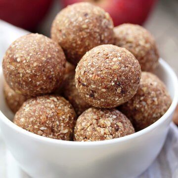 Easy Cinnamon Apple Energy Balls