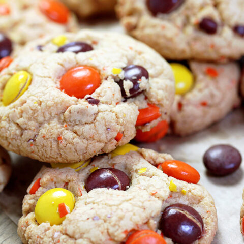 Reese‘s Pieces Cookies | Sweet Spicy Kitchen