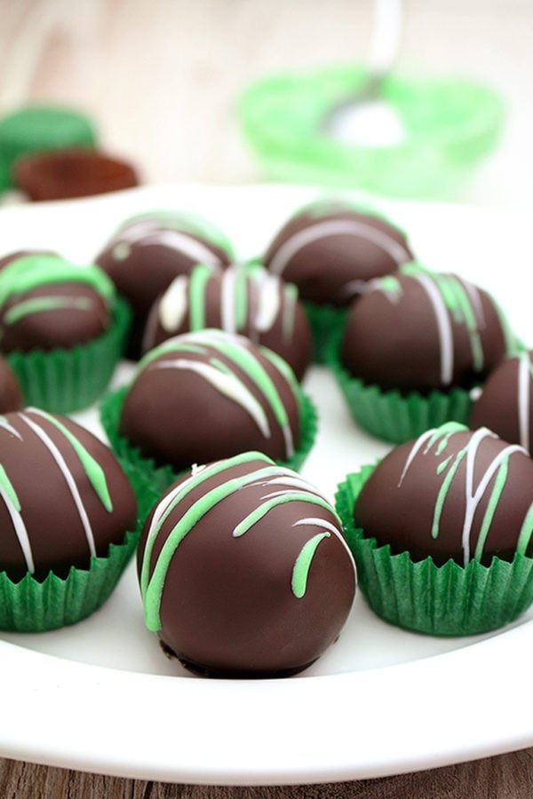 Mint Oreo Chocolate Truffles Mint Oreo Chocolate Truffles