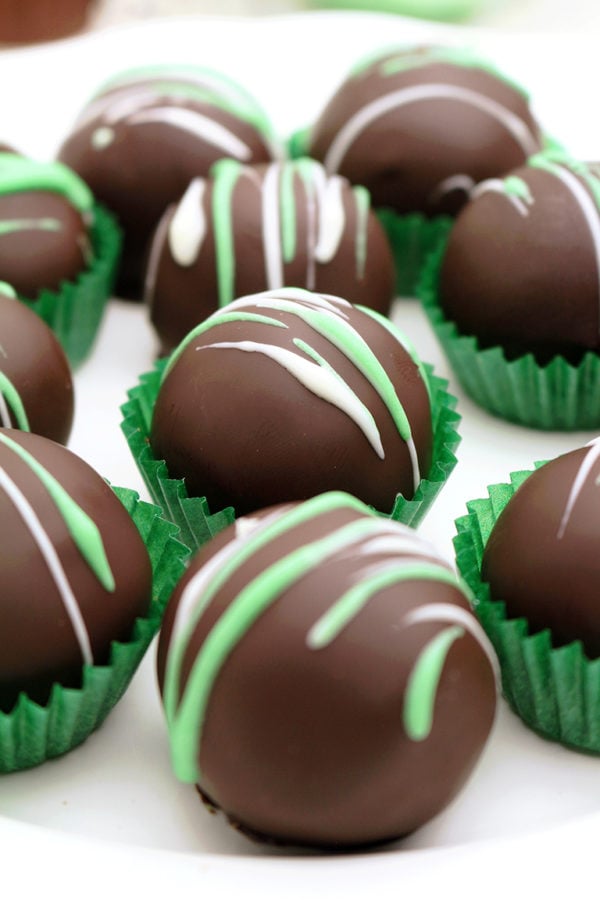 Mint Oreo Chocolate Truffles Mint Oreo Chocolate Truffles