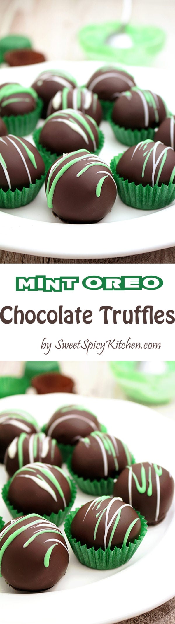 Mint Oreo Chocolate Truffles Mint Oreo Chocolate Truffles