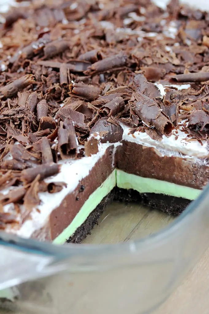 Mint Chocolate Lasagna