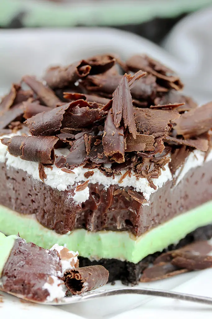 Mint Chocolate Lasagna