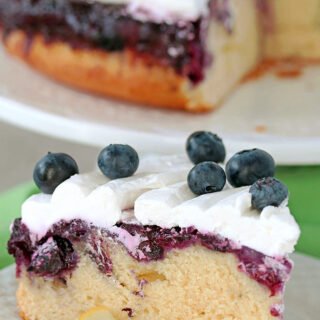 Easy Homemade Blueberry Upside Down Cake is incredibly moist and flavorful dessert, but it could be great breakfast, too