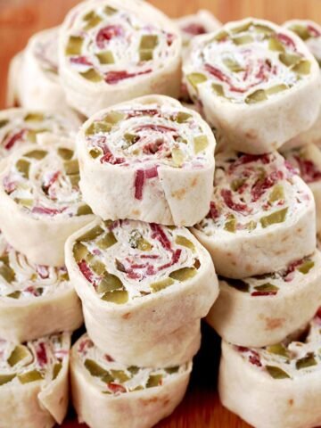 Dill Pickle Tortilla Roll Ups