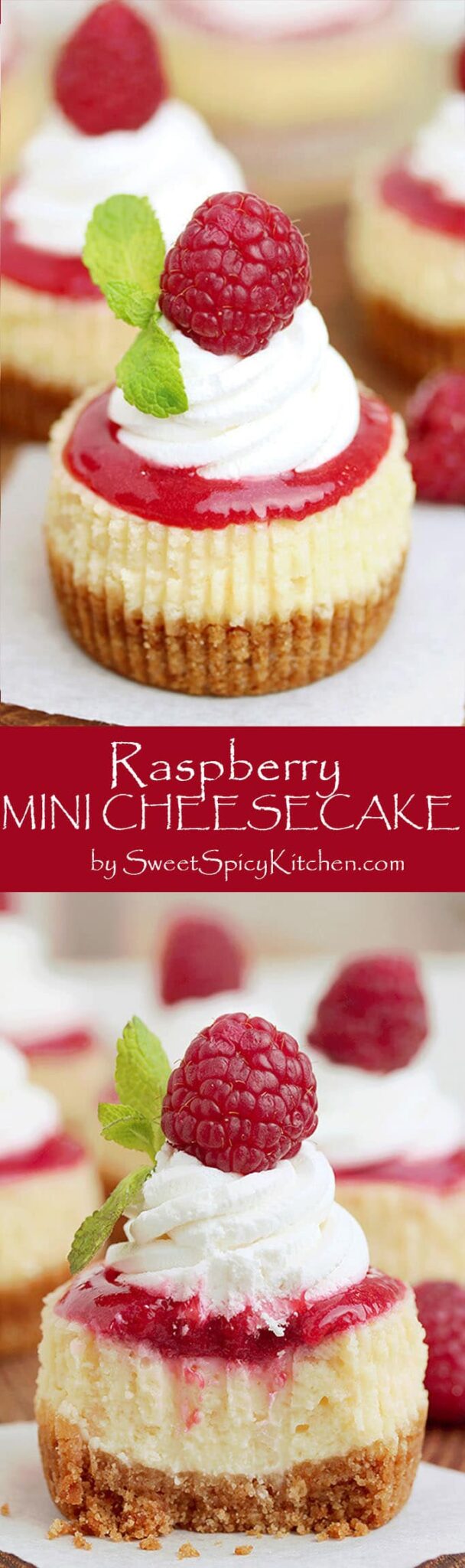 Raspberry Mini Cheesecakes Just Perfect For Upcoming Valentine´s Day