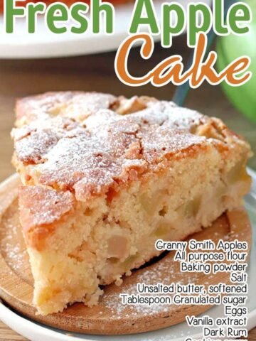 French Apple Cake