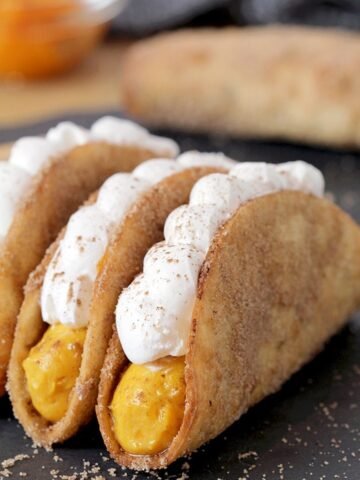 Pumpkin Pie Tacos