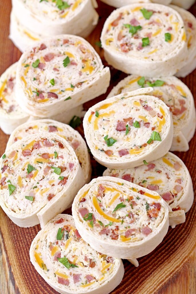 Crack Chicken Tortilla Roll Ups - is a light and tasty appetizer..