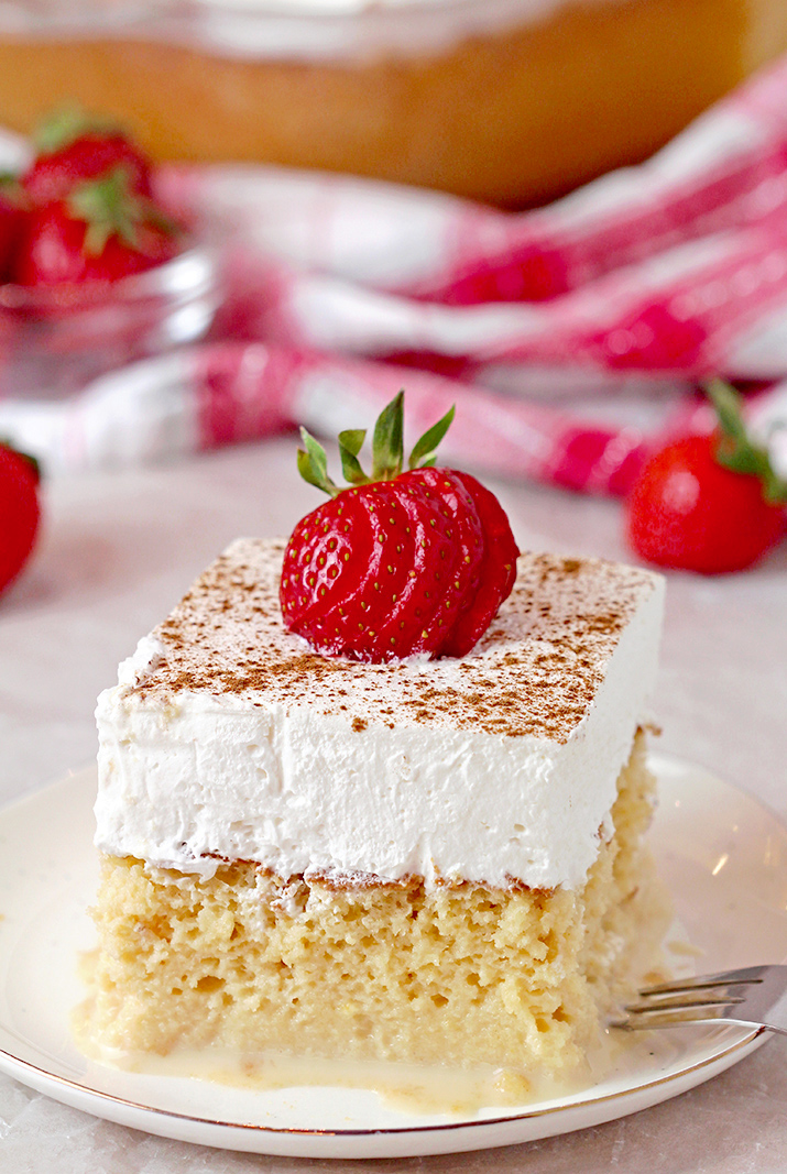 Tres Leches Cake - Immaculate Bites