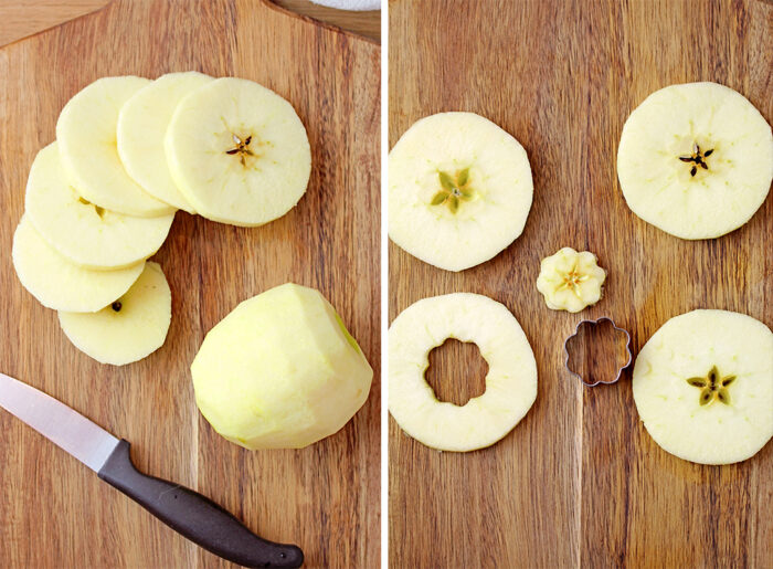 These Puff Pastry Apple Cinnamon Rings are a light treat made with only a few ingredients and it’s perfect for the upcoming fall days. You will love juicy apples with cinnamon in a flaky puff pastry at first bite. They taste like apple pie and yet, they’re so different.