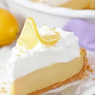 Easy Lemon Pie is a quick and simple recipe for a refreshing lemon pie with a crisp graham cracker crust, creamy filling made with sweetened condensed milk, and a light whipped topping – the perfect dessert for any season, especially spring and summer. I also love making this pie for Easter!